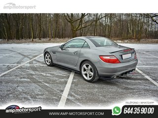 DIFUSOR TRASERO MERCEDES SLK R172 2011-2015 NEGRO BRILLO