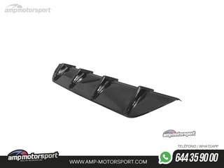 DIFUSOR TRASERO MERCEDES SLK R172 2011-2015 NEGRO BRILLO