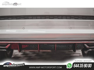 DIFUSOR TRASERO SKODA KODIAQ 2016-- NEGRO BRILLO