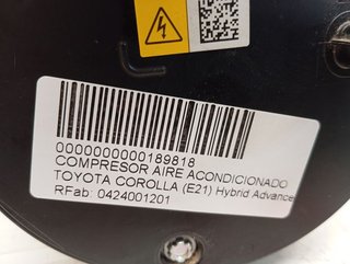 TOYOTA COROLLA (E21) Hybrid Advance COMPRESOR AIRE ACONDICIONADO