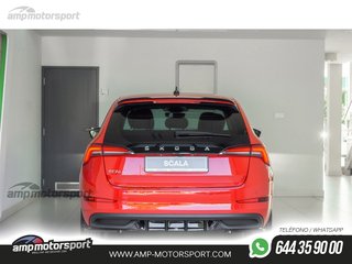 DIFUSOR TRASERO SKODA SCALA 2019-- NEGRO BRILLO