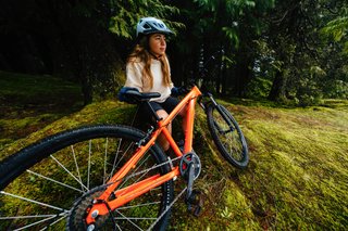 Bicicleta Niños MTB EXPL 500  9-12 Años Naranja 26"