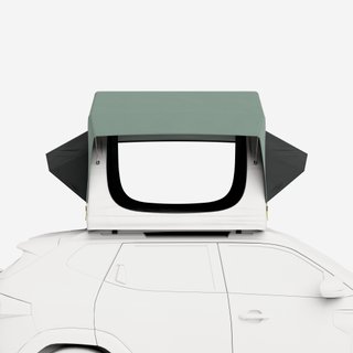 Tienda de techo Camper 2 personas Quechua Roof Top MH500 F&B