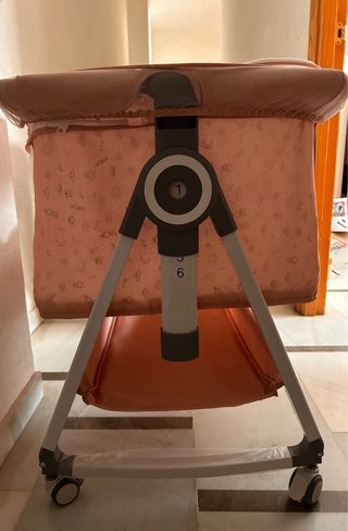 Minicuna rosa claro casi nueva