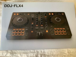 Pioneer DJ DDJ-FLX4 Mesa Mezclas