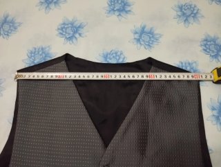Chaleco de vestir hombre gris