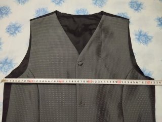 Chaleco de vestir hombre gris