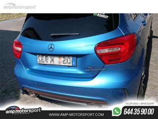 AÑADIDO DE DIFUSOR MERCEDES A W176 2013-2015 NEGRO MATE