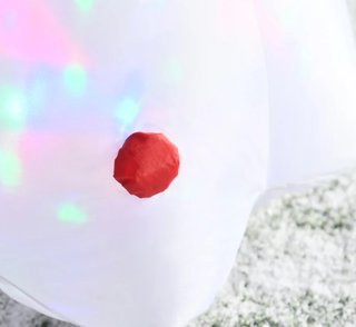Árbol Navidad Inflable 122cm Luces LED