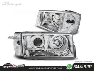 FAROS DELANTEROS LUPA PARA MERCEDES 190 W201