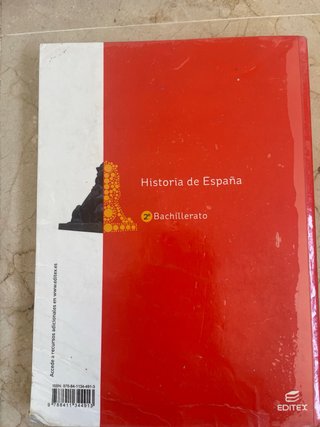 Historia de España 2o Bachillerato