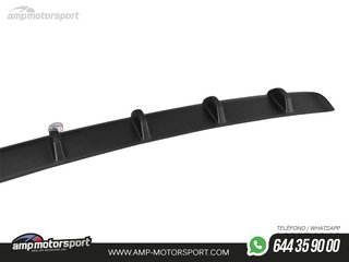 DIFUSOR TRASERO MERCEDES CLS C218 2011-2014 NEGRO MATE