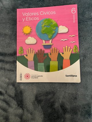 Libro de valores civicos y Éticos 6 primaria