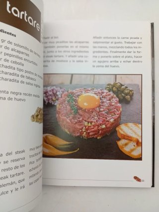 Libro cocina Carnes rojas, blancas , guarniciones