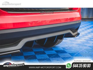 DIFUSOR TRASERO SKODA KAMIQ 2019-- NEGRO MATE