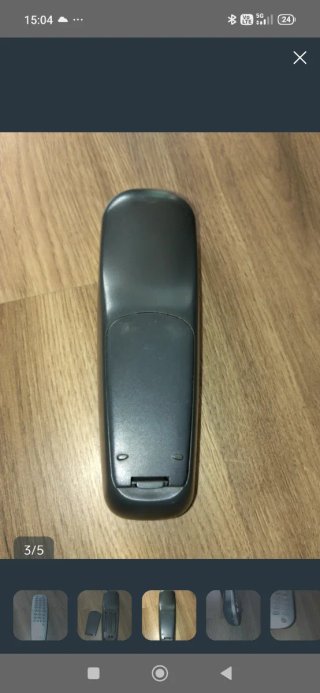 Mando a distancia Philips para vídeo VHS