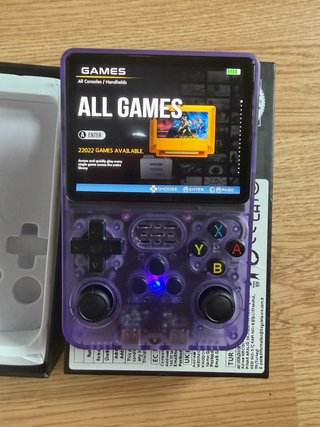 Consola Retro R36SX Morada