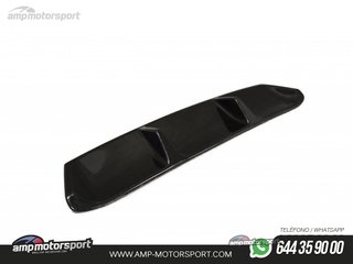 DIFUSOR TRASERO SKODA SUPERB MK3 2019-- NEGRO MATE