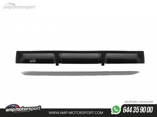 DIFUSOR TRASERO SKODA SUPERB MK3 2019-- NEGRO MATE
