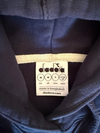 Felpa Diadora Blu