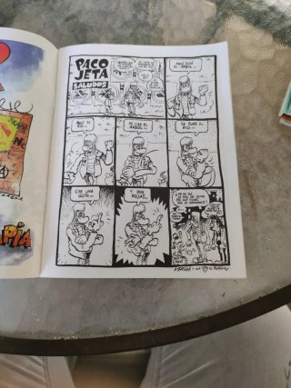 Cómic azagra Paco jeta