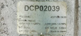 COMPRESOR AIRE ACONDICIONADO AUDI A4 BERLINA (8E)