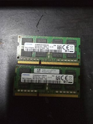 Memoria 16GB 2x 8GB DDR3L SODIMM 16GB RAM Samsung