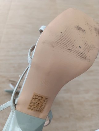 Sandalias BUONARROTI aguamarina