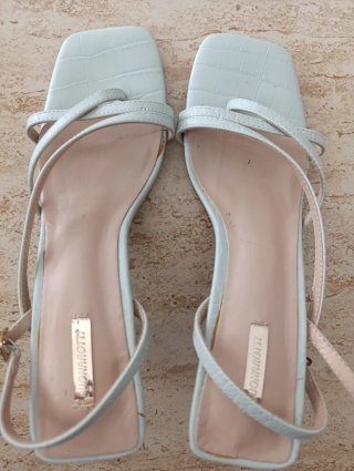 Sandalias BUONARROTI aguamarina