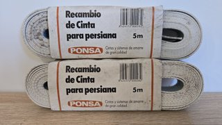 Lote 2 Cintas Reparación Persianas PONSA. NUEVAS¡¡