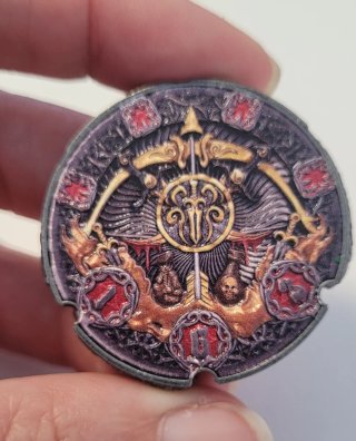 Dado FLIPDIE D6 Moneda Metálico