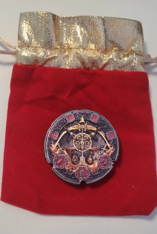 Dado FLIPDIE D6 Moneda Metálico