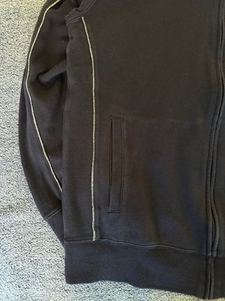 Felpa Champion Blu/Grigio Zip Intera