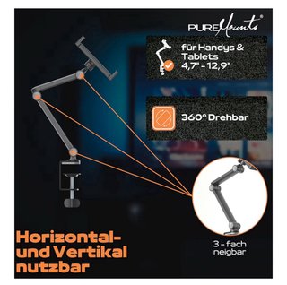 Supporto da tavolo PureMounts per tablet