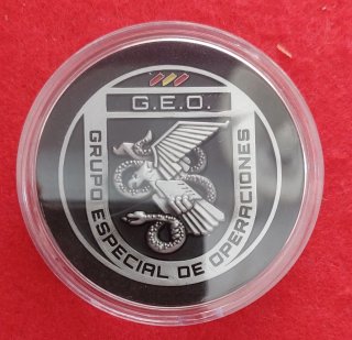 Moneda GEO Grupo Especial Operaciones