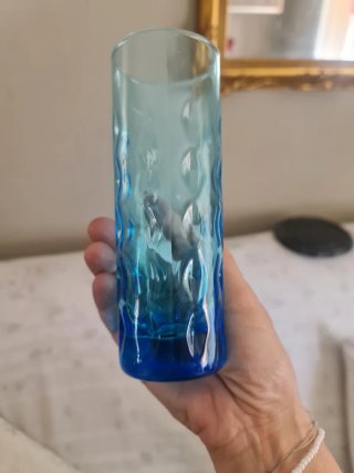 ELSA Vintage Italiano Óptico ​Vaso/Jarrón S/uso