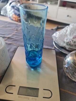 ELSA Vintage Italiano Óptico ​Vaso/Jarrón S/uso