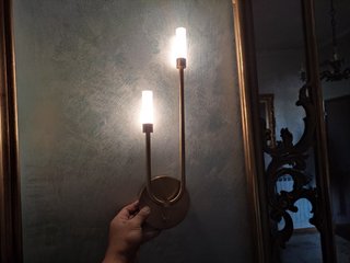 Applique da interno a batteria, 2pezzi