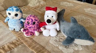 Lote 4 Peluches
