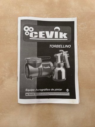 Equipo Aerográfico de Pintar Cevik Torbellino