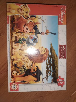 Puzzle Disney El Rey León 80 piezas