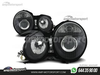 FAROS DELANTEROS LUPA PARA MERCEDES CLASE E W210
