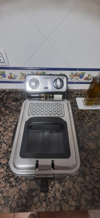 Freidora Tefal Plata