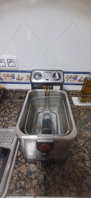 Freidora Tefal Plata