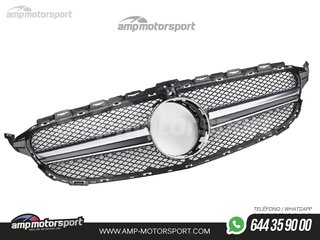 PARRILLA DELANTERA LOOK AMG PARA MERCEDES CLASE C W205 2014-2018