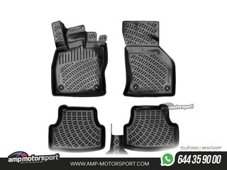 ALFOMBRILLAS DE GOMA RIZLINE PARA SEAT LEON 5F 2013-2020