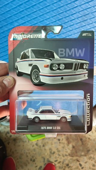 Majorette BMW 3.0 CSL 1975 Metal