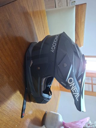 Casco Motocross O'Neal Negro