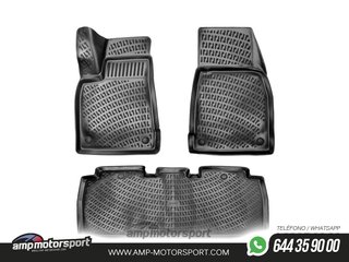 ALFOMBRILLAS DE GOMA RIZLINE PARA TESLA MODEL X 2015-2020
