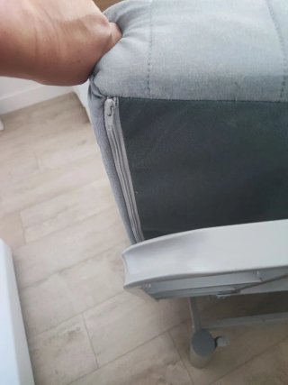 Sofá Cama 3 Plazas Gris tipo libro